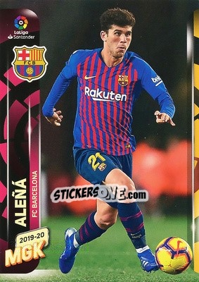 Figurina Aleñá - Liga 2019-2020. Megacracks n. 68 - Panini