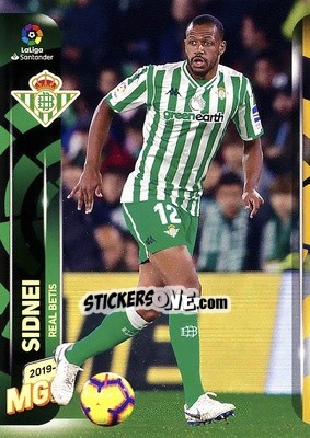 Sticker Sidnei - Liga 2019-2020. Megacracks n. 79 - Panini