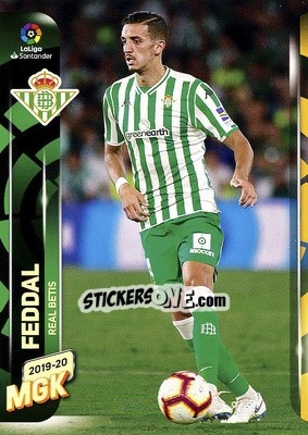 Sticker Feddal - Liga 2019-2020. Megacracks n. 80 - Panini