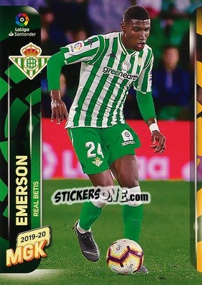 Sticker Emerson - Liga 2019-2020. Megacracks - Panini