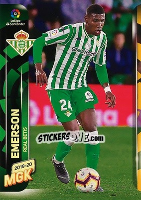 Cromo Emerson - Liga 2019-2020. Megacracks - Panini