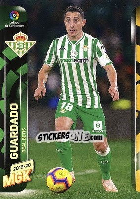 Sticker Guardado - Liga 2019-2020. Megacracks n. 85 - Panini