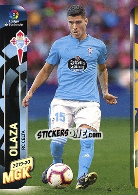 Sticker Olaza - Liga 2019-2020. Megacracks n. 98 - Panini