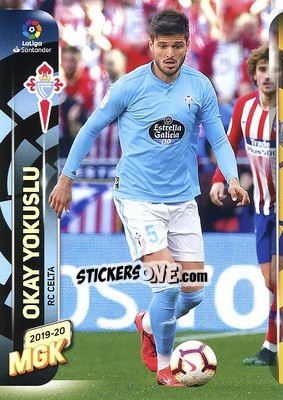 Figurina Okay Yukuslu - Liga 2019-2020. Megacracks - Panini