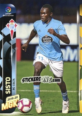 Sticker Sisto - Liga 2019-2020. Megacracks n. 108 - Panini