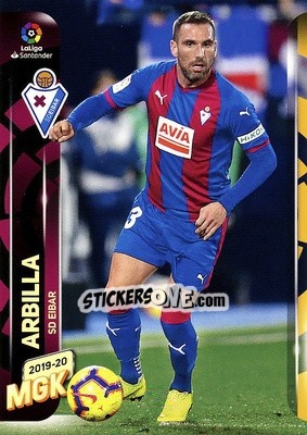 Sticker Arbilla - Liga 2019-2020. Megacracks - Panini
