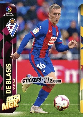 Sticker De Blais - Liga 2019-2020. Megacracks n. 120 - Panini