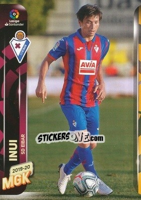 Sticker Inui - Liga 2019-2020. Megacracks n. 122 - Panini