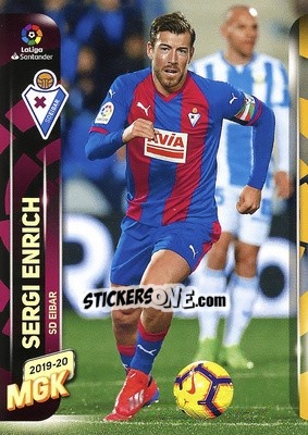 Sticker Sergi Enrich - Liga 2019-2020. Megacracks - Panini