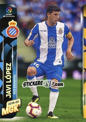 Figurina Javi López - Liga 2019-2020. Megacracks - Panini