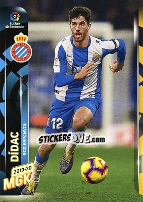 Sticker Dídac - Liga 2019-2020. Megacracks - Panini