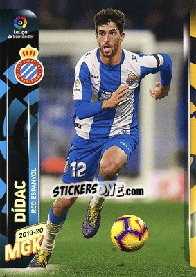 Cromo Dídac - Liga 2019-2020. Megacracks - Panini