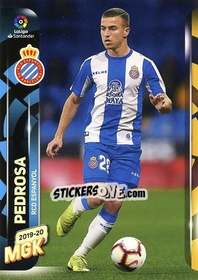 Sticker Pedrosa - Liga 2019-2020. Megacracks - Panini