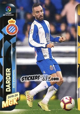 Sticker Darder - Liga 2019-2020. Megacracks - Panini