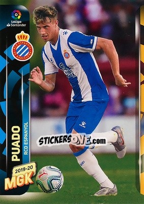 Sticker Puado - Liga 2019-2020. Megacracks n. 142bis - Panini