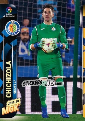 Sticker Chichizola - Liga 2019-2020. Megacracks n. 147 - Panini