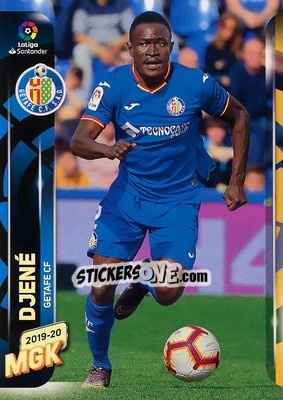 Sticker Djené - Liga 2019-2020. Megacracks - Panini