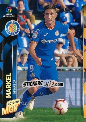 Sticker Markel - Liga 2019-2020. Megacracks n. 156 - Panini