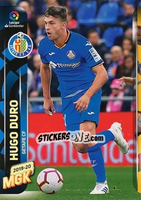 Sticker Hugo Duro - Liga 2019-2020. Megacracks n. 159 - Panini