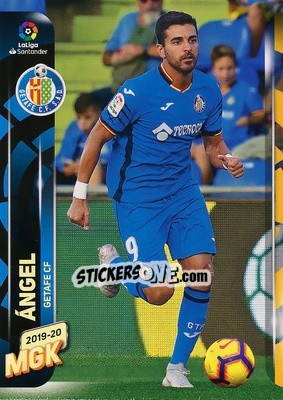 Sticker Ángel - Liga 2019-2020. Megacracks - Panini