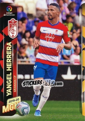 Cromo Yangel Herrera - Liga 2019-2020. Megacracks - Panini