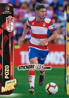 Sticker Pozo - Liga 2019-2020. Megacracks n. 174 - Panini