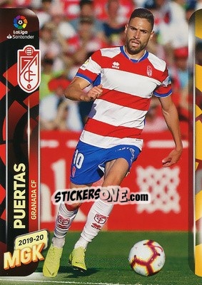 Cromo Puertas - Liga 2019-2020. Megacracks - Panini