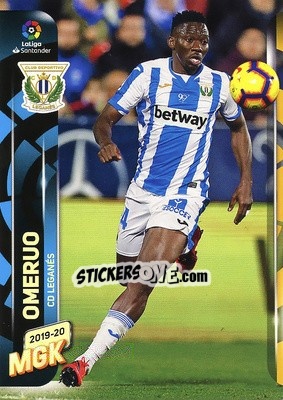 Sticker Omeruo - Liga 2019-2020. Megacracks - Panini
