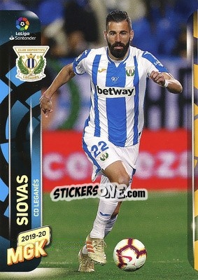 Sticker Siovas - Liga 2019-2020. Megacracks - Panini