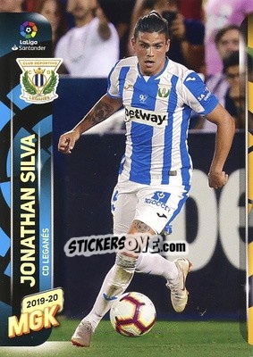 Sticker Jonathan Silva - Liga 2019-2020. Megacracks - Panini