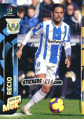 Cromo Recio - Liga 2019-2020. Megacracks n. 193 - Panini