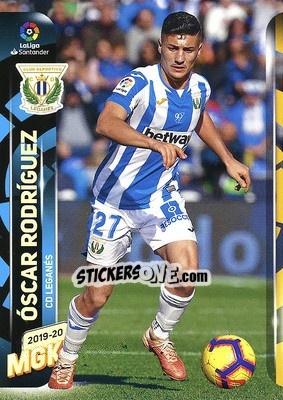 Sticker óscar Rodríguez - Liga 2019-2020. Megacracks - Panini