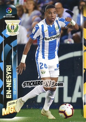 Sticker En-Nesyri - Liga 2019-2020. Megacracks n. 198 - Panini