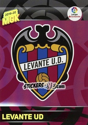 Sticker Escudo - Liga 2019-2020. Megacracks - Panini