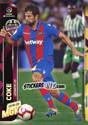 Sticker Coke - Liga 2019-2020. Megacracks n. 202 - Panini