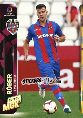 Sticker Róber - Liga 2019-2020. Megacracks - Panini