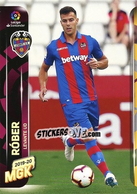 Figurina Róber - Liga 2019-2020. Megacracks - Panini