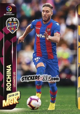 Sticker Rochina - Liga 2019-2020. Megacracks - Panini