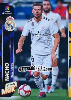 Sticker Nacho - Liga 2019-2020. Megacracks n. 223 - Panini
