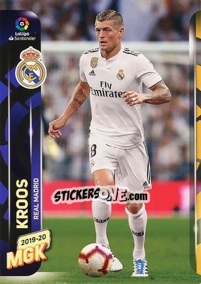 Sticker Kroos - Liga 2019-2020. Megacracks n. 227 - Panini