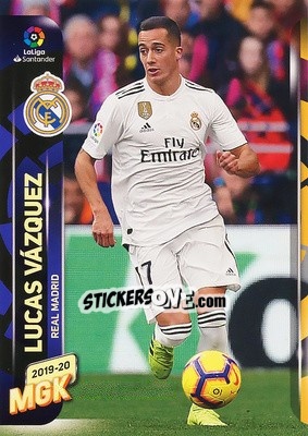 Cromo Lucas Vázquez