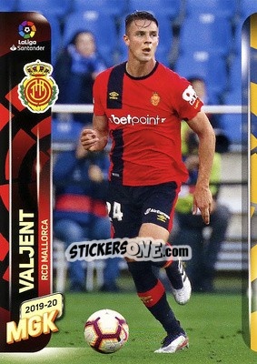 Sticker Valjent - Liga 2019-2020. Megacracks n. 240 - Panini