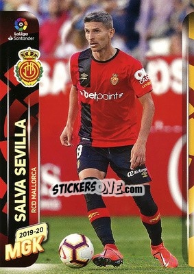 Sticker Salva Sevilla - Liga 2019-2020. Megacracks - Panini