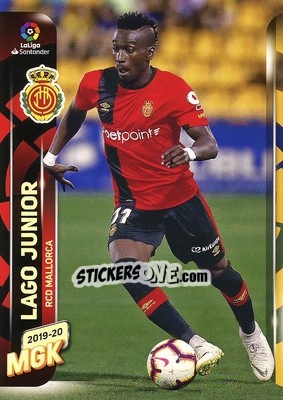 Sticker Lago Junior - Liga 2019-2020. Megacracks - Panini