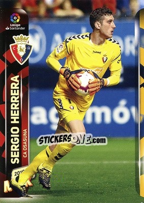 Sticker Sergio Herrera - Liga 2019-2020. Megacracks - Panini