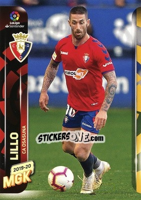 Sticker Lillo - Liga 2019-2020. Megacracks - Panini