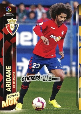 Sticker Aridane - Liga 2019-2020. Megacracks - Panini