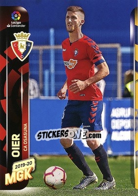 Cromo Oier - Liga 2019-2020. Megacracks - Panini