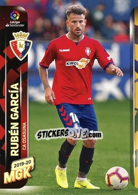 Sticker Rubén García - Liga 2019-2020. Megacracks - Panini