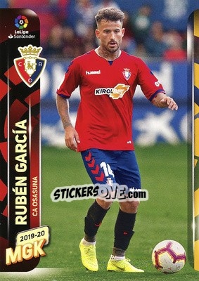 Sticker Rubén García - Liga 2019-2020. Megacracks n. 266 - Panini